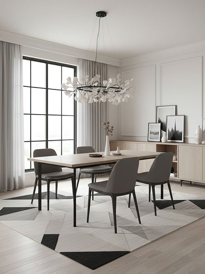 Gingko Crown Chandelier - Elegant Design with Adjustable Brightness