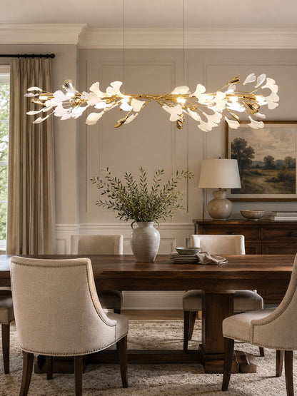 Gingko Garland Chandelier - Elegant Design with Adjustable Brightness