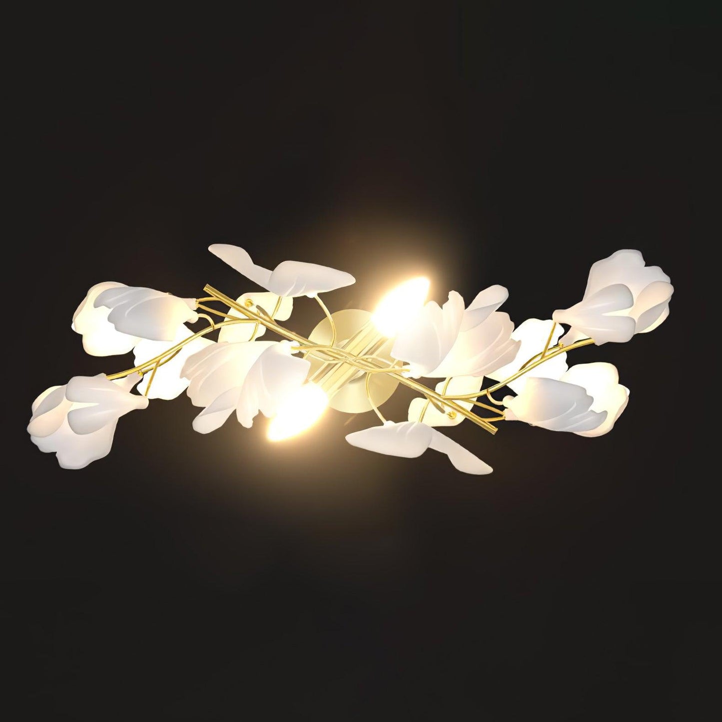 Gingko Flowers Wall Lamp - Adjustable Brightness, Energy Efficient Des