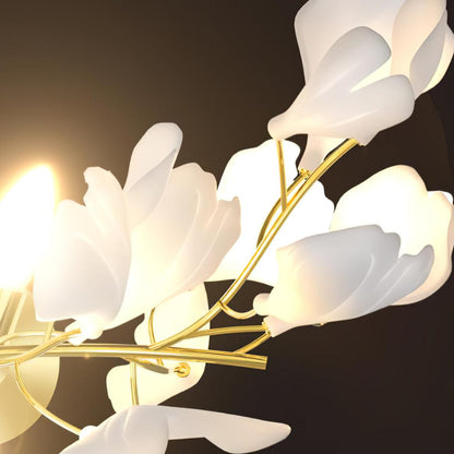 Gingko Flowers Wall Lamp - Adjustable Brightness, Energy Efficient Des