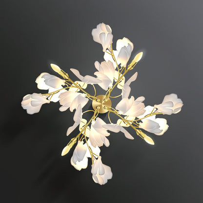 Gingko Flowers Wall Lamp - Adjustable Brightness, Energy Efficient Des