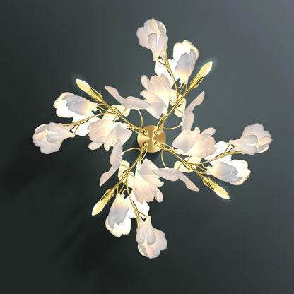 Gingko Flowers Wall Lamp - Adjustable Brightness, Energy Efficient Des