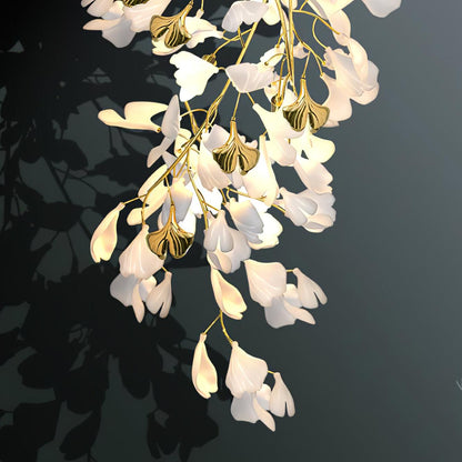 Gingko Flowers Wall Lamp - Adjustable Brightness, Energy Efficient Des