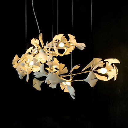 Gingko Bloom Chandelier - Elegant Design with Adjustable Brightness