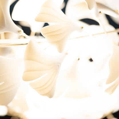 Gingko Bloom Chandelier - Elegant Design with Adjustable Brightness