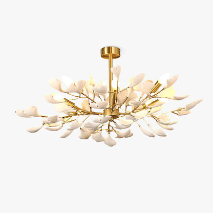 Gingko Canopy Chandelier - Modern Design with Dimmable LED Lighting