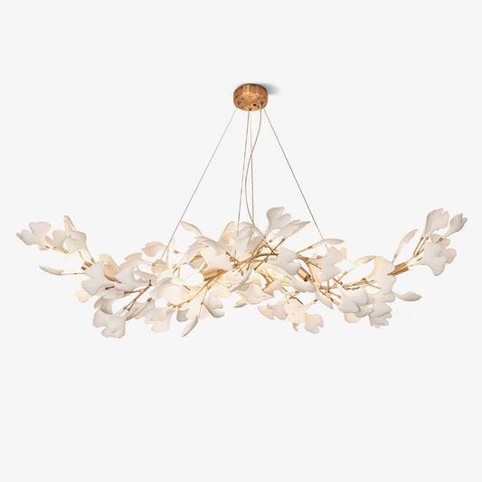 Gingko Wing Chandelier - Elegant Design with Adjustable Brightness & E