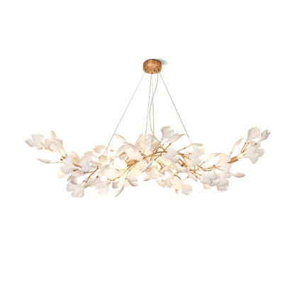 Gingko Wing Chandelier - Elegant Design with Adjustable Brightness & E