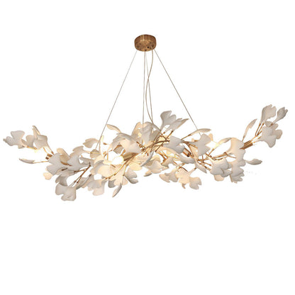 Gingko Wing Chandelier - Elegant Design with Adjustable Brightness & E