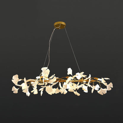Gingko Branch Chandelier - Modern Design, Adjustable Brightness, LED L