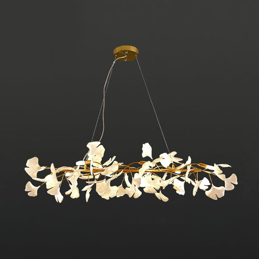 Gingko Branch Chandelier - Modern Design, Adjustable Brightness, LED L
