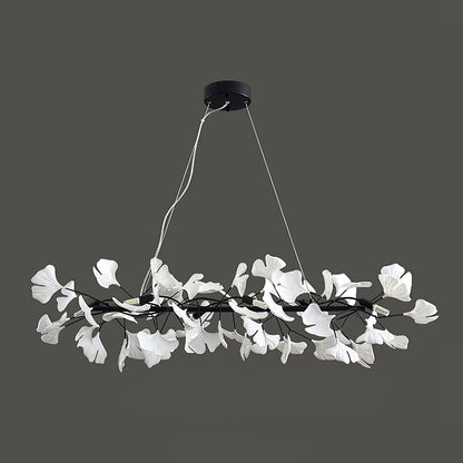 Gingko Branch Chandelier - Modern Design, Adjustable Brightness, LED L