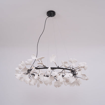 Gingko Crown Chandelier - Elegant Design with Adjustable Brightness