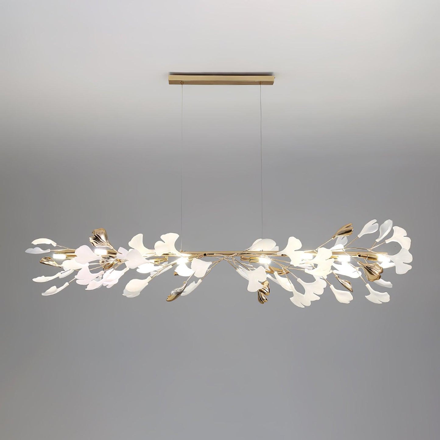 Gingko Garland Chandelier - Elegant Design with Adjustable Brightness