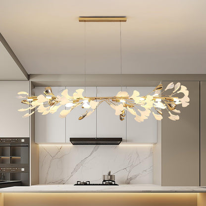 Gingko Garland Chandelier - Elegant Design with Adjustable Brightness