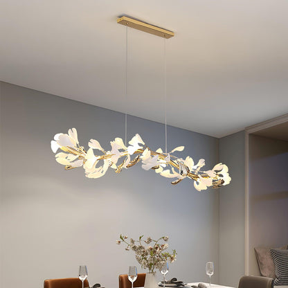 Gingko Garland Chandelier - Elegant Design with Adjustable Brightness