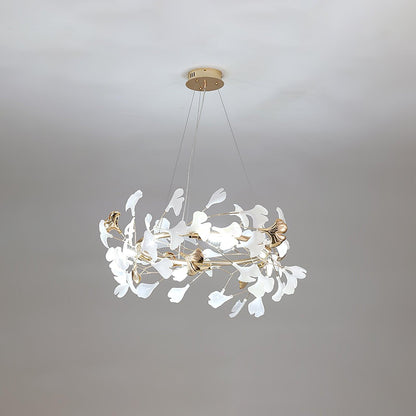 Gingko Garland Chandelier - Elegant Design with Adjustable Brightness