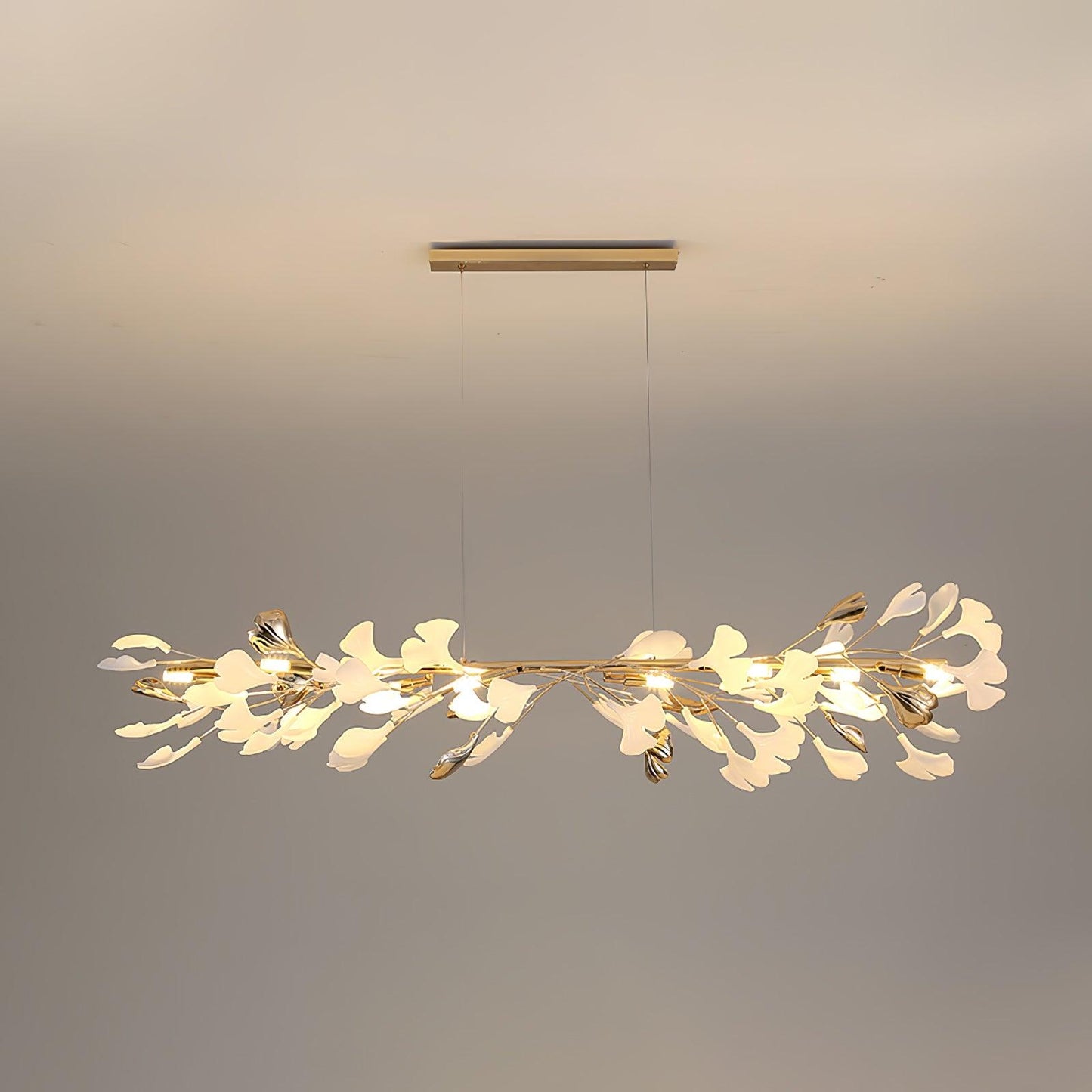 Gingko Garland Chandelier - Elegant Design with Adjustable Brightness