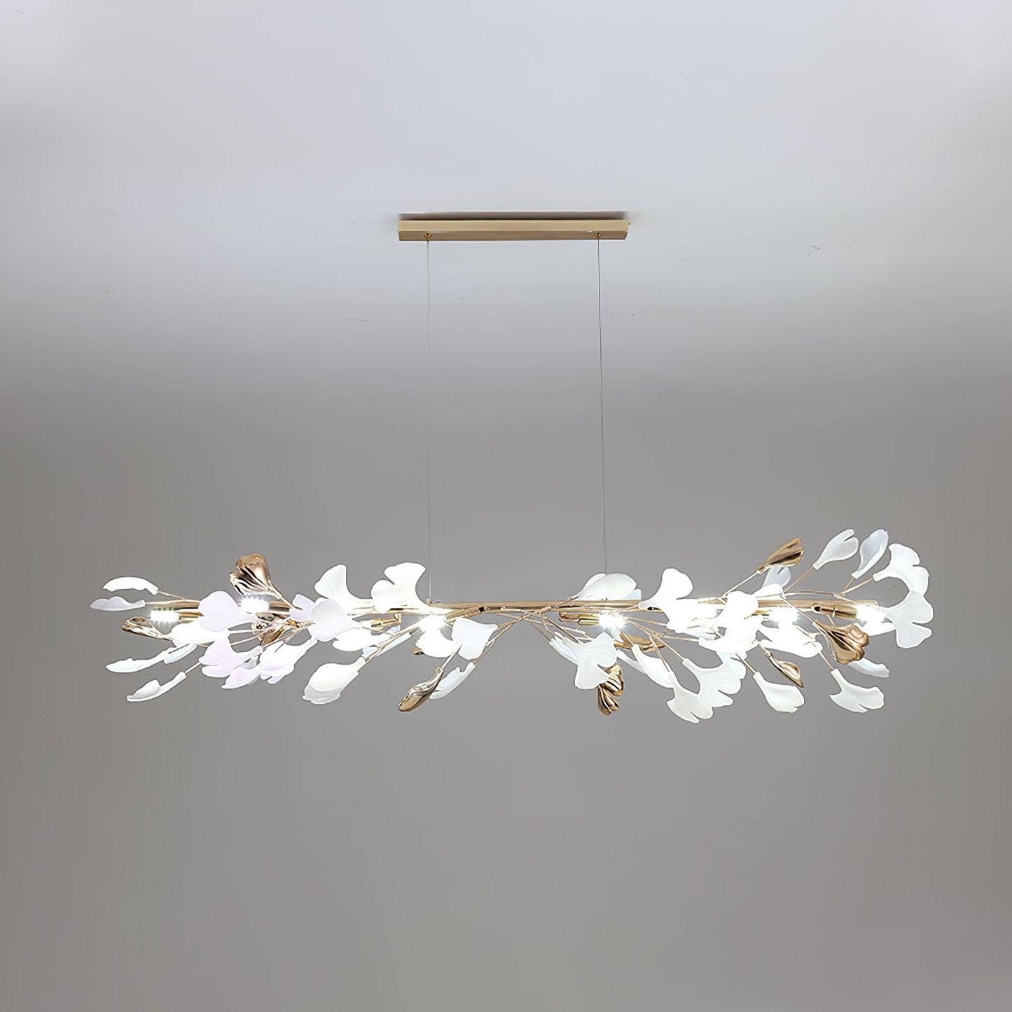 Gingko Garland Chandelier - Elegant Design with Adjustable Brightness