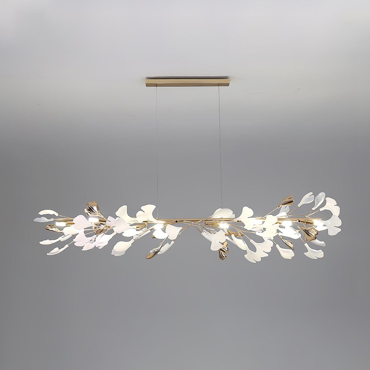 Gingko Garland Chandelier - Elegant Design with Adjustable Brightness