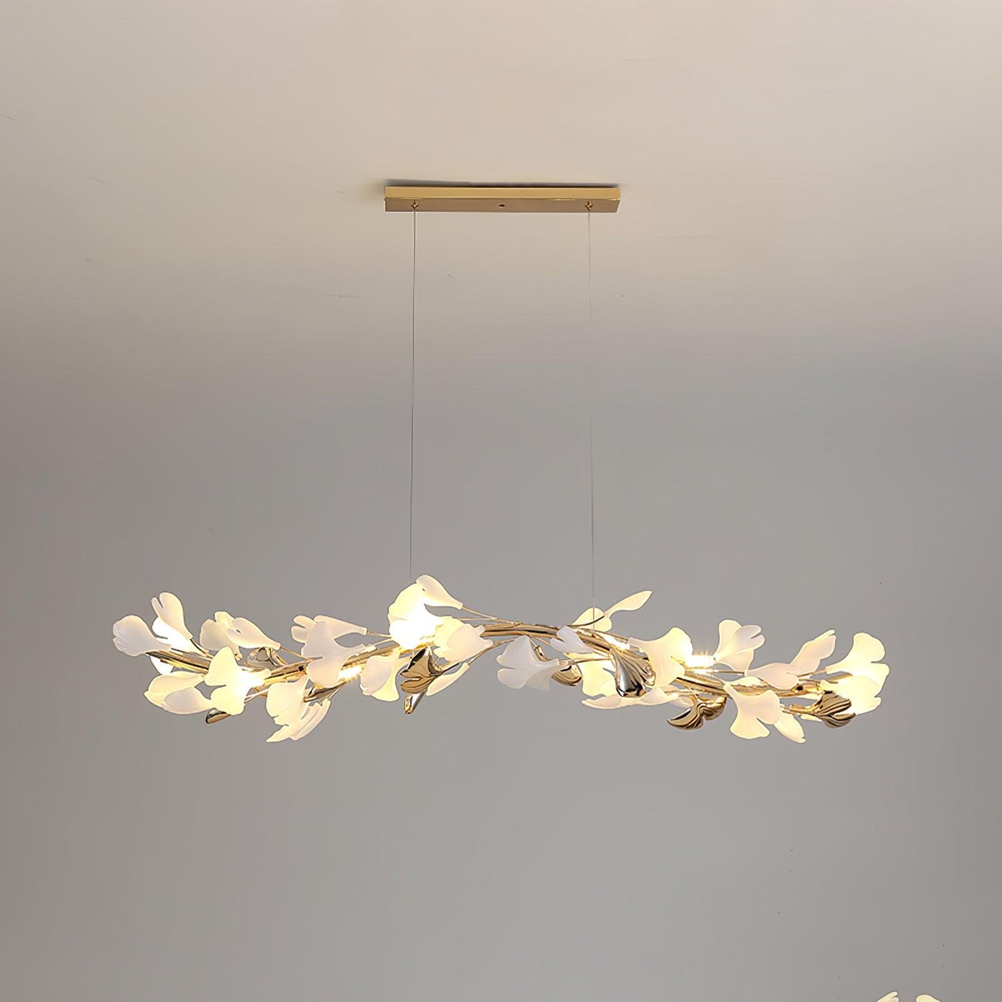 Gingko Garland Chandelier - Elegant Design with Adjustable Brightness