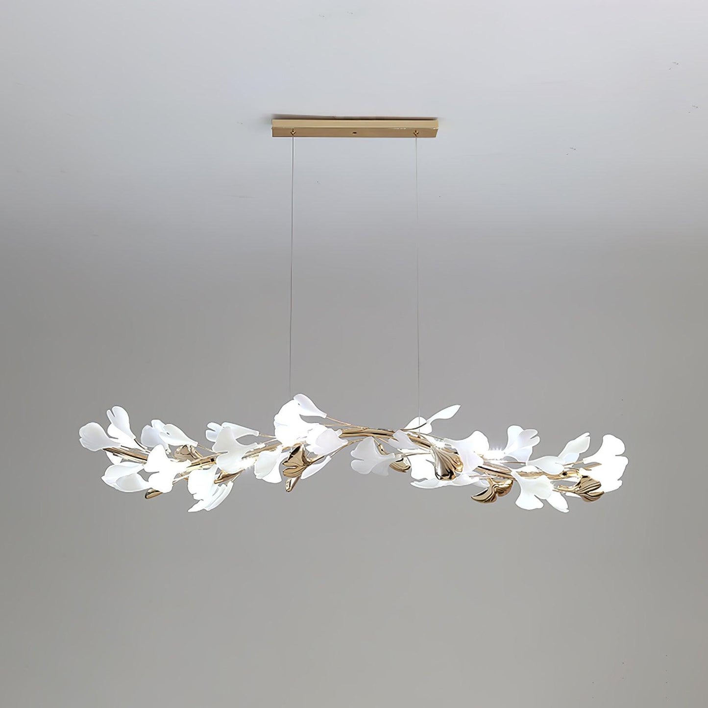Gingko Garland Chandelier - Elegant Design with Adjustable Brightness