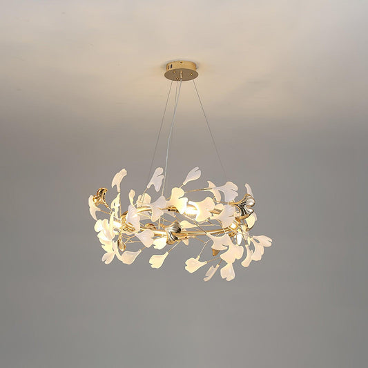 Gingko Garland Chandelier - Elegant Design with Adjustable Brightness