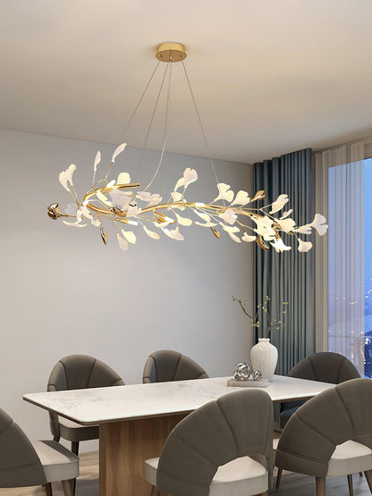 Gingko Garland Chandelier - Elegant Design with Adjustable Brightness