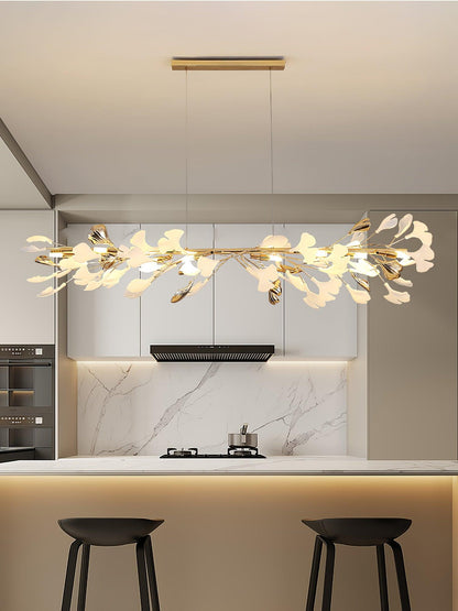 Gingko Garland Chandelier - Elegant Design with Adjustable Brightness