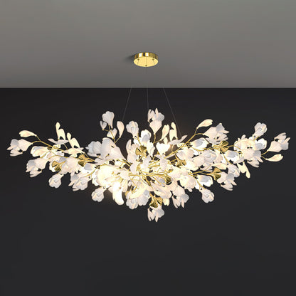 Gingko Drape Chandelier - Elegant Design with Adjustable Brightness