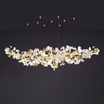 Gingko Drape Chandelier - Elegant Design with Adjustable Brightness