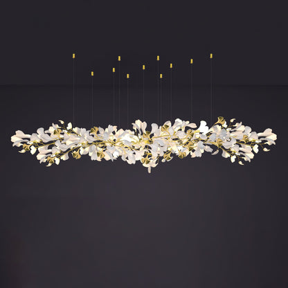 Gingko Drape Chandelier - Elegant Design with Adjustable Brightness