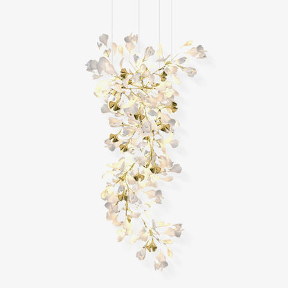 Gingko Drape Chandelier - Elegant Design with Adjustable Brightness