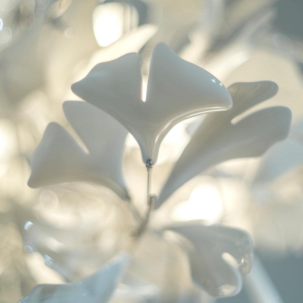 Gingko Vortex Modern Chandelier - Adjustable LED Lighting & Unique Des