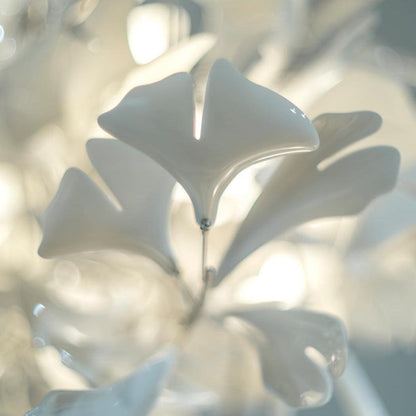 Gingko Vortex Modern Chandelier - Adjustable LED Lighting & Unique Des