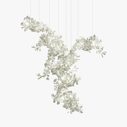 Gingko Combination Chandelier - Adjustable Height, Energy-Efficient LE