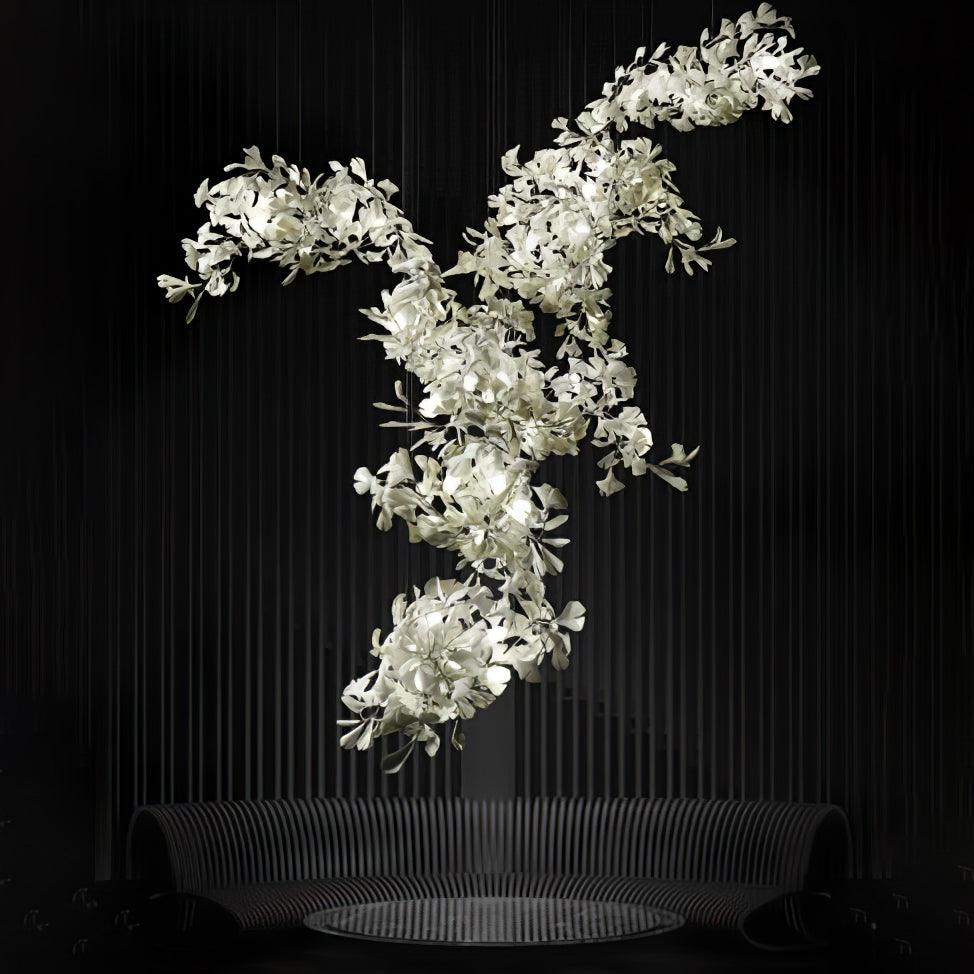 Gingko Combination Chandelier - Adjustable Height, Energy-Efficient LE