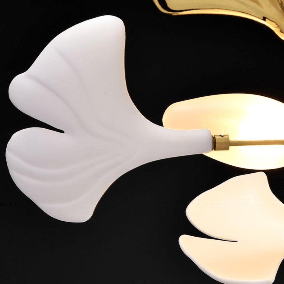 Gingko Combination Chandelier - Adjustable Height, Energy-Efficient LE