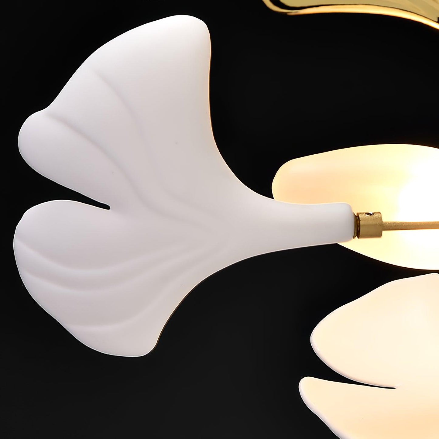 Horizon Bloom Ginkgo Chandelier - Elegant Design & Adjustable Height
