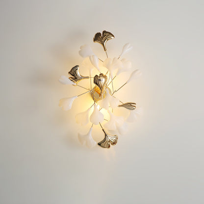 Gingko Modern Wall Lamp - LED Illumination & Adjustable Brightness