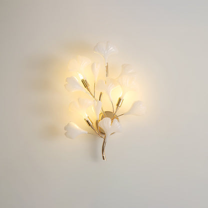 Gingko Modern Wall Lamp - LED Illumination & Adjustable Brightness
