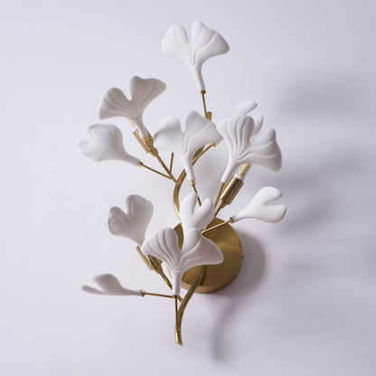 Gingko Modern Wall Lamp - LED Illumination & Adjustable Brightness