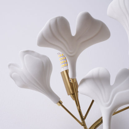 Gingko Modern Wall Lamp - LED Illumination & Adjustable Brightness
