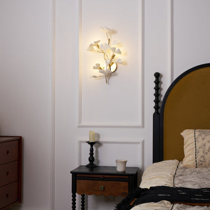 Gingko Modern Wall Lamp - LED Illumination & Adjustable Brightness