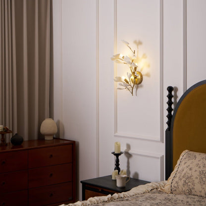 Gingko Modern Wall Lamp - LED Illumination & Adjustable Brightness