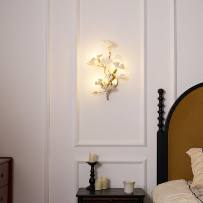 Gingko Modern Wall Lamp - LED Illumination & Adjustable Brightness