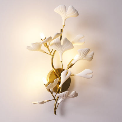Gingko Modern Wall Lamp - LED Illumination & Adjustable Brightness