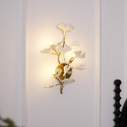 Gingko Modern Wall Lamp - LED Illumination & Adjustable Brightness