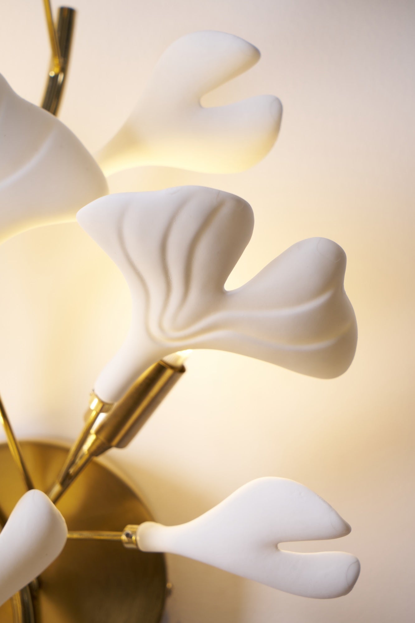 Gingko Modern Wall Lamp - LED Illumination & Adjustable Brightness