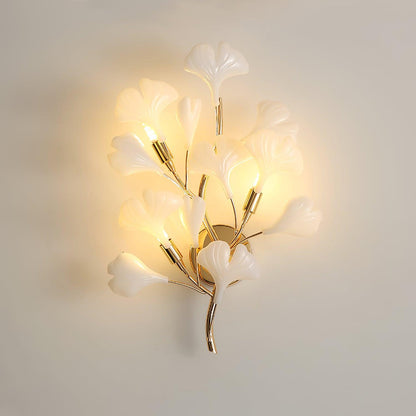 Gingko Modern Wall Lamp - LED Illumination & Adjustable Brightness